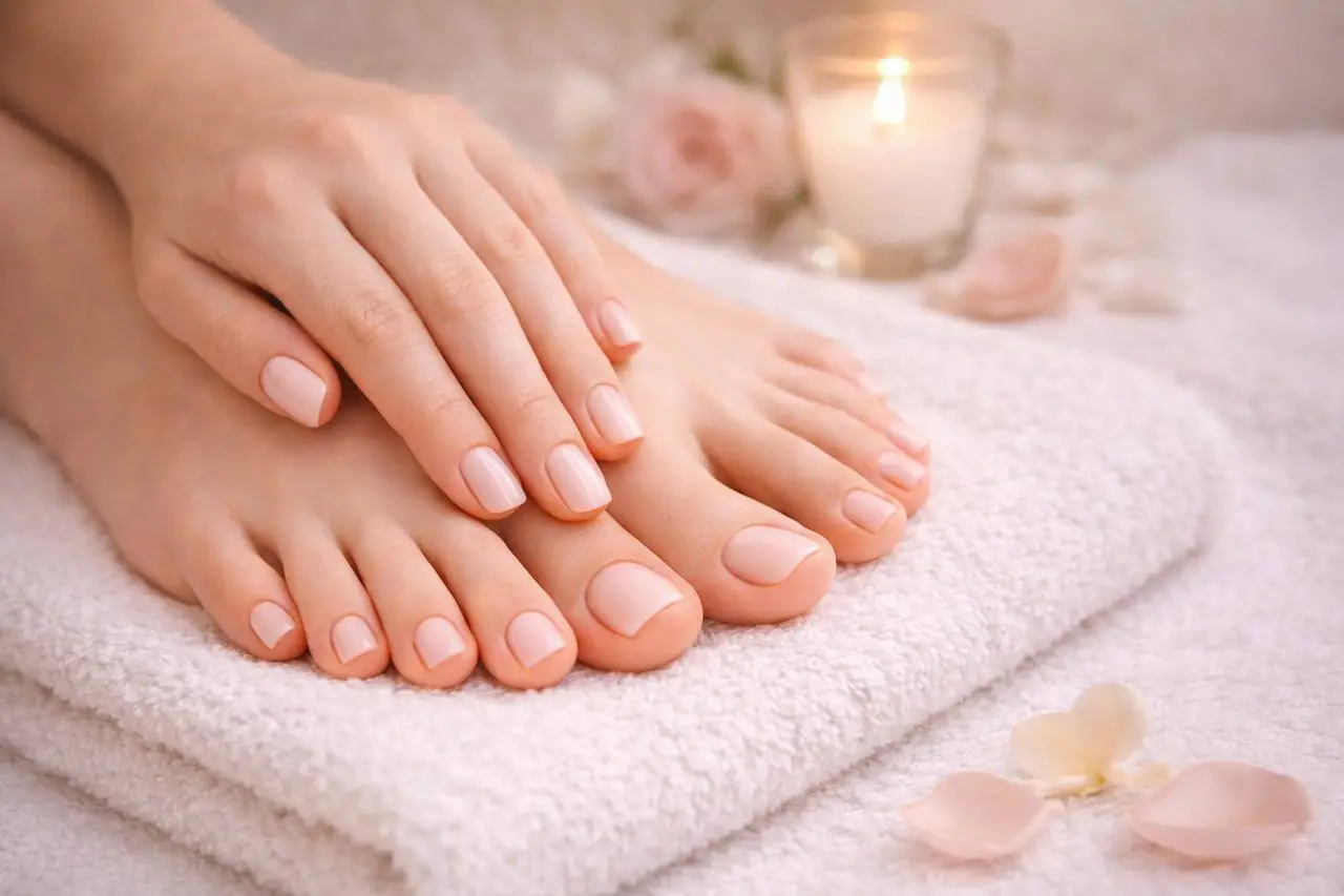 Manicure and pedicure package visual
